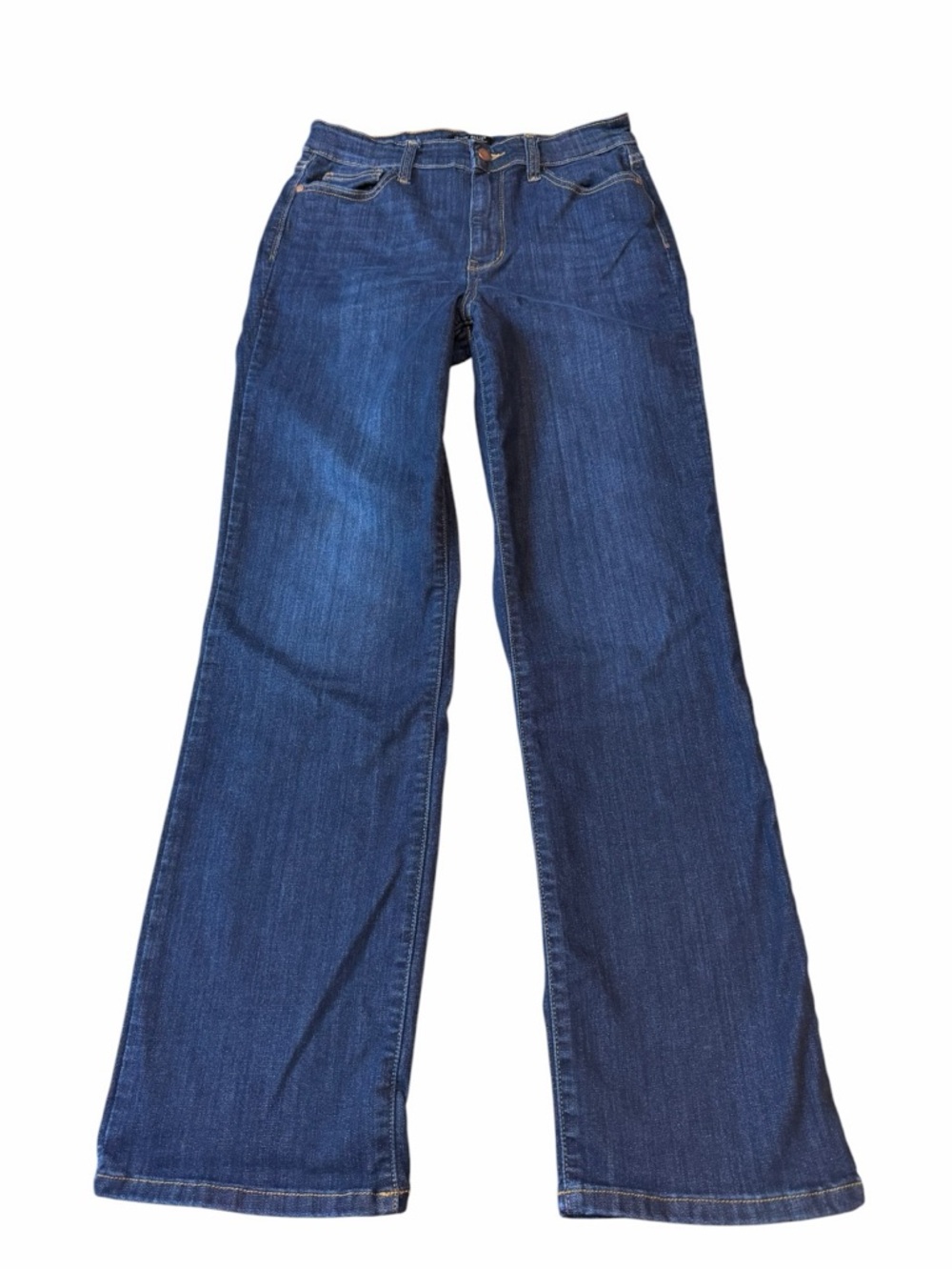 Model Off Duty Old Money Classic Judy Blue Straight Leg Dark Wash Jeans 9/29